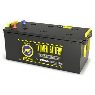 АКБ TYUMEN BATTERY 6СТ-190L STANDARD, 1320 A(EN), 518х228х236